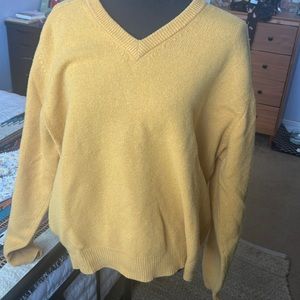 Mustard Yellow Brooks Brothers Sweater